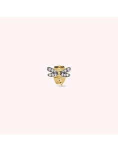 Piercing mini TINY - Oro / Gris 2