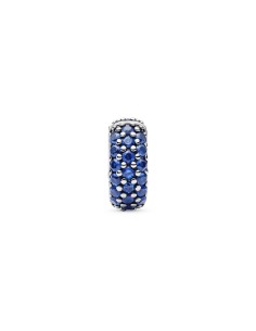 Charm Clip Gemas Azul Real Pandora Plata de Ley con Cristales Azules 794700C01 2