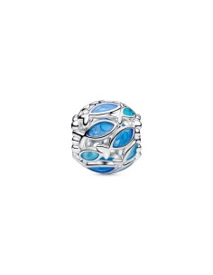 Charm Pez Nadando en Filigrana Pandora Plata de Ley con Cristales Azules 794699C01 2