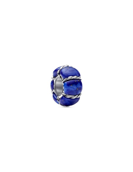 Charm Separador Boya Marítima Pandora Plata de Ley con Cristales Azules 794693C01