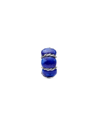 Charm Separador Boya Marítima Pandora Plata de Ley con Cristales Azules 794693C01