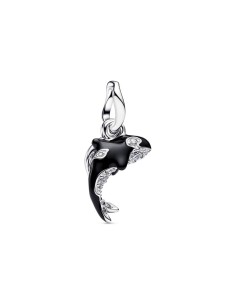 Charm Colgante Orca Pandora Plata de Ley con Cristales Azules 794683C01