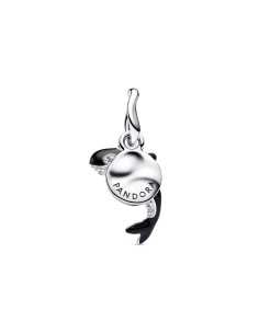 Charm Colgante Orca Pandora Plata de Ley con Cristales Azules 794683C01 2