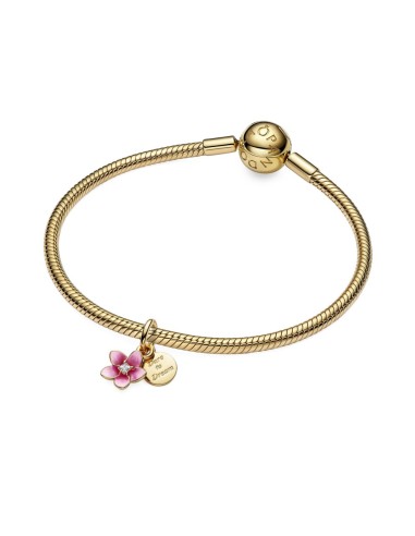 Charm Colgante Flor de Vaiana Disney x Pandora con Recubrimiento de Oro 14k 763845C01