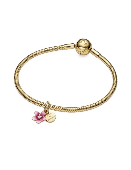 Charm Colgante Flor de Vaiana Disney x Pandora con Recubrimiento de Oro 14k 763845C01