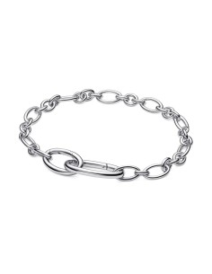 Pulsera de Cadena de Eslabones Link Ovalado Pandora Plata de Ley 594678C00