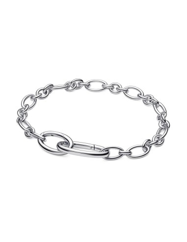 Pulsera de Cadena de Eslabones Link Ovalado Pandora Plata de Ley 594678C00