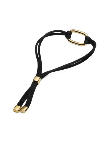 Pulsera Cordón con Eslabón Link que se Abre Pandora con Recubrimiento de Oro 14k 564680C01