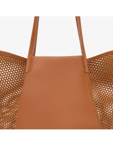 Capazo mediano camel TOUS Tulip Cutout para mujer | Bolso shopper de verano