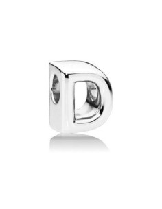 Charm Pandora de plata inicial letra d 2