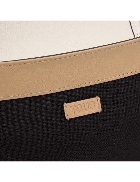 Bolso shopper grande negro TOUS Brenda para mujer | Bolso elegante y espacioso