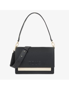 Bolso bandolera negro TOUS Kaos Icon para mujer | Bolso compacto y moderno 2