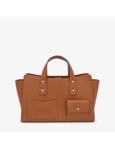 Bolso bowling mediano camel TOUS Back to basics 2