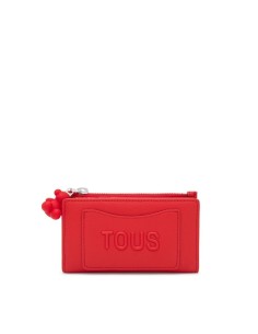 Billetera pequeña roja TOUS Back to Basics