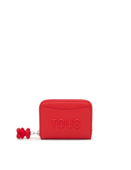 Monedero mediano rojo TOUS Back to Basics