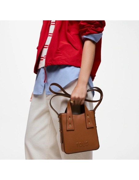 Mini bolso camel TOUS Back to Basics
