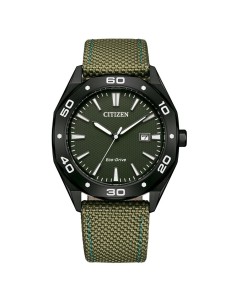 Reloj Citizen BM7635-01X Eco Drive Hombre Verde 41 mm