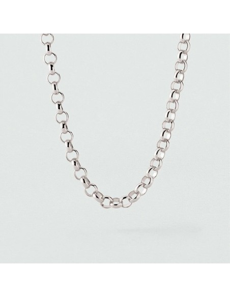 Collar corto GAMBETTA plateado con baño de rodio | Agatha París