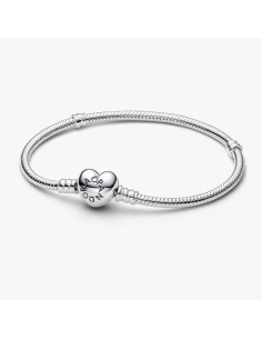 Pulsera Pandora Moments Cadena de Serpiente y Corazón