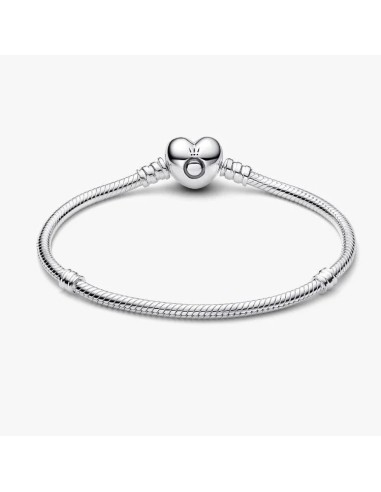 Pulsera Pandora Moments Cadena de Serpiente y Corazón