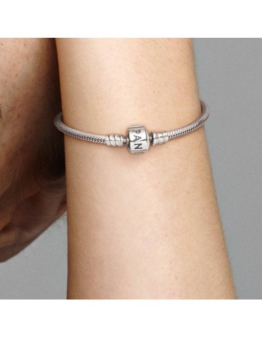 Pulsera Pandora Moments Cadena de Serpiente con Cierre de Barril