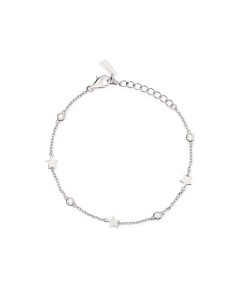 Pulsera de plata de ley con estrellas y circonitas – Un toque de cielo en tu muñeca 2