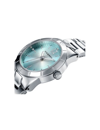 Reloj Viceroy Mujer Chic 40870-35 de Acero y Esfera Azul