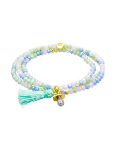 Pulsera Zen Baby Marina Garcia de Plata de Ley Chapada en Oro | SM Joyeros