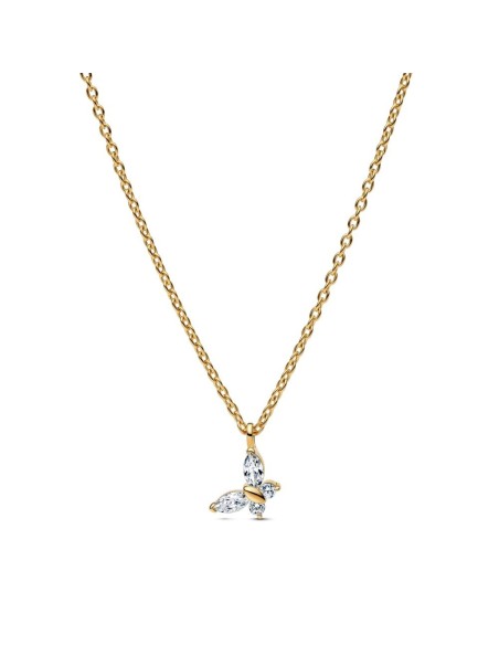 Collar Colgante Mariposa 14 k Dorado – Pandora 364267C01‑45