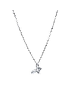 Collar “Luminosa Mariposa” en plata de ley 925 – longitud 45 cm – Colección Timeless