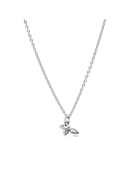 Collar “Luminosa Mariposa” en plata de ley 925 – longitud 45 cm – Colección Timeless