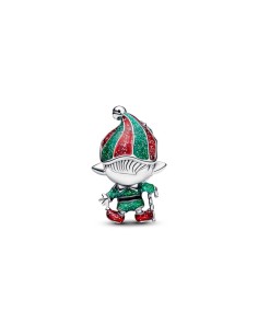 Charm en plata de ley “Duende Navideño Movible” – Colección Moments 2