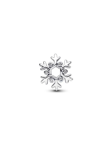 Charm en plata de ley “Floco de Nieve Openwork” – Colección Moments