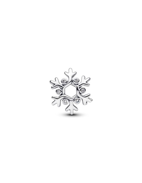 Charm en plata de ley “Floco de Nieve Openwork” – Colección Moments