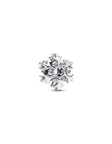 Charm en plata de ley “Floco de Nieve Openwork” – Colección Moments