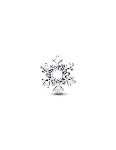 Charm en plata de ley “Floco de Nieve Openwork” – Colección Moments