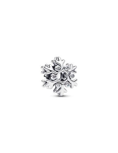 Charm en plata de ley “Floco de Nieve Openwork” – Colección Moments