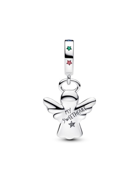 Charm “Gingerbread Angel” colgante en plata de ley 925 – Colección Moments