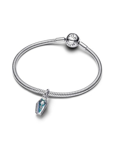 Charm cajita fosforescente en forma de ataúd – plata de ley con mensaje oculto Yours Forever