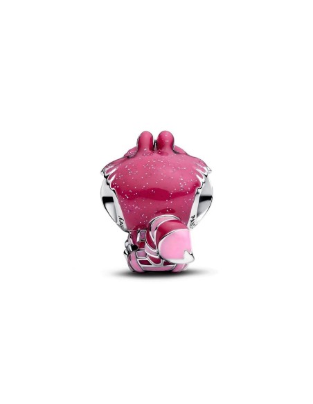 Charm Gato de Cheshire Disney en plata de ley – esmalte brillante y ojos fosforescentes