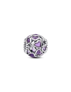 Charm Pandora Corazón Mamá Filigrana – Plata de Ley. 2