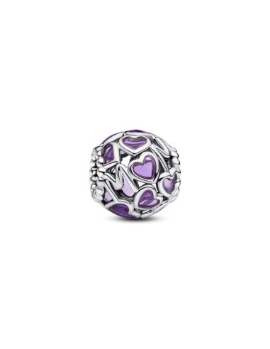 Charm Pandora Corazón Mamá Filigrana – Plata de Ley.