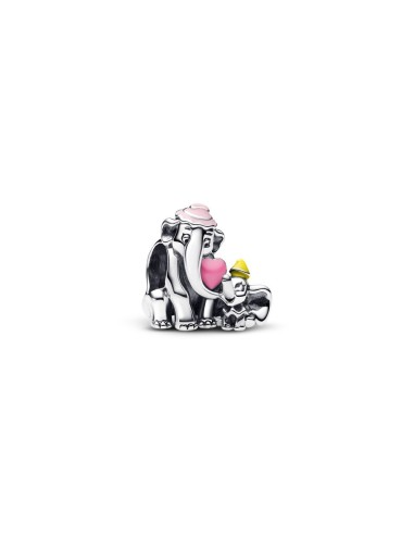 Charm Pandora Dumbo y Mamá – Plata de Ley | Disney