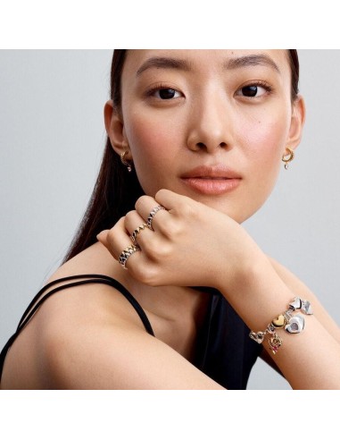 Colgante de Plata con Baño de Oro de 14k | Pandora