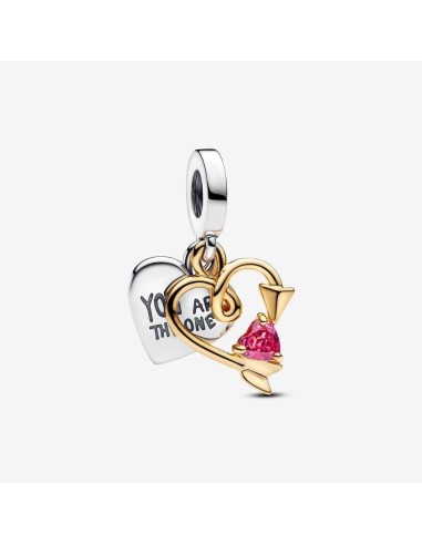 Colgante de Plata con Baño de Oro de 14k | Pandora