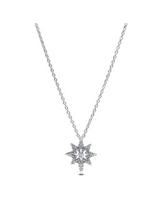 Collar en plata de ley Estrella Polar | Pandora Oficial