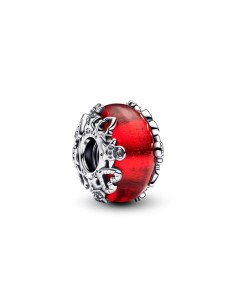 Charm de Cristal de Murano en plata de ley Magia Navideña | Pandora Oficial