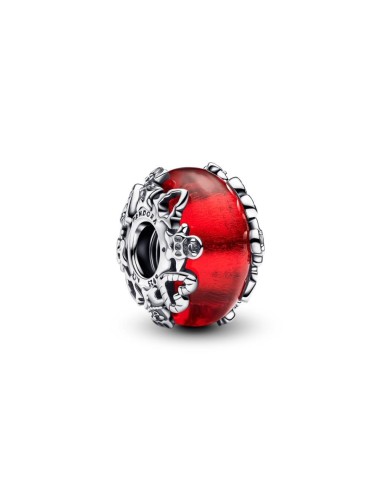 Charm de Cristal de Murano en plata de ley Magia Navideña | Pandora Oficial