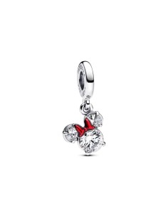 Charm Colgante en plata de ley Silueta de Minnie Mouse de Disney | Pandora Oficial 2