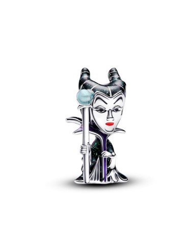 Charm en plata de ley Maléfica Villanos de Disney 